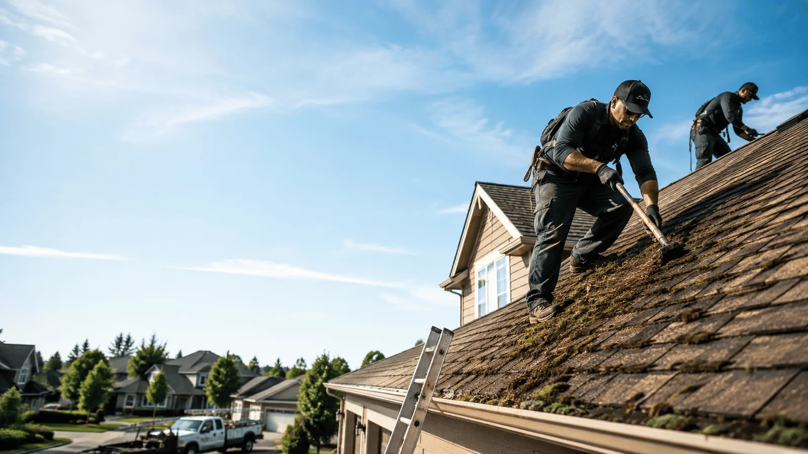 Roof Moss Removal in Tenafly, NJ near me